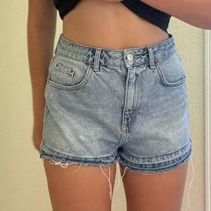 Topshop Mom Shorts high rise